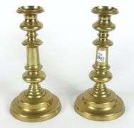 SUPERB PAIR OF GEORGIAN CANDLESTICKS