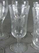 100 PIECES OF CORNFLOWER STEMWARE