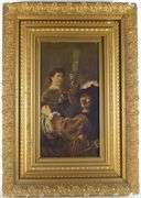 TWO ANTIQUE GILT FRAMES