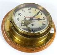 BRASS SHIP'S CLOCK