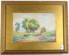 ANTIQUE PASTEL DRAWING