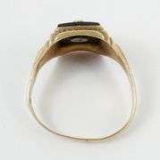 GOLD FRATERNAL RING