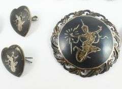 VINTAGE SILVER JEWELLERY