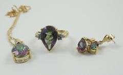 SUITE "MYSTIC TOPAZ" JEWELLERY