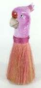 ART DECO COCKATOO WHISK BROOM