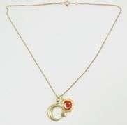 GOLD PENDANTS ON CHAIN