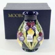 MOORCROFT "HEARTSEASE" VASE