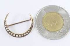 ANTIQUE ENGLISH GOLD BROOCH