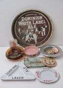 DOMINION BEER TRAY, ETC.