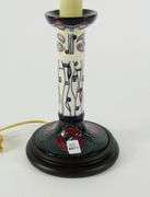 MOORCROFT CANDLESTICK LAMP