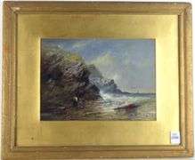 ANTIQUE BRITISH SCHOOL OIL