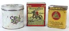 ANTIQUE ADVERTISING TINS