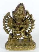 BRONZE FIGURE OF YAMANTAKA