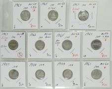 CANADIAN SILVER COINS
