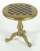 RARE MINIATURE SOLID BRASS CANDLE REFLECTOR