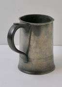 UNUSUAL PEWTER QUART