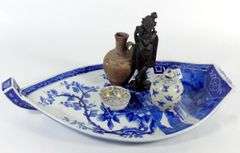 ASIAN PORCELAIN & CARVING