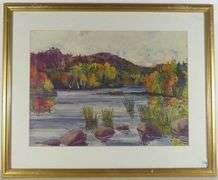 PAIR CANADIAN SCHOOL PRINTS