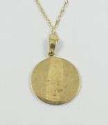 GOLD PENDANT ON CHAIN