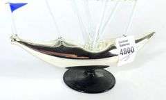 VIENNESE COCKTAIL PICK SET & MURANO GONDOLA