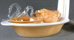 ART GLASS, FIRE KING, ETC.