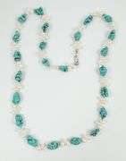 PEARL & TURQUOISE NECKLACE