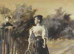 VINTAGE ILLUSTRATION PAINTING