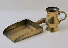 ANTIQUE MEASURE AND SHOVEL