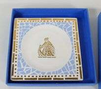 THREE ART DECO ASHTRAYS