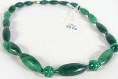 VINTAGE MALACHITE BEAD NECKLACE