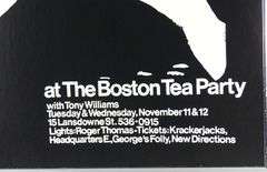 "THE WHO" CONCERT POSTER