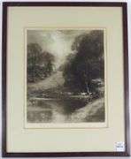 NORMAN HIRST MEZZOTINT