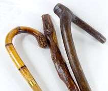 CARVED WALKING STICKS