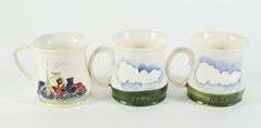 3 MOORCROFT MUGS