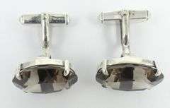 PAIR GEMSTONE CUFFLINKS