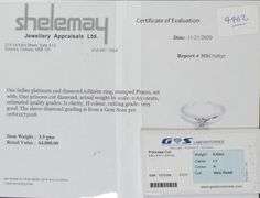 CERTIFIED DIAMOND RING