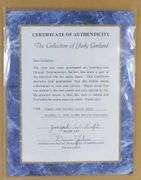 EXTREMELY RARE AUTOGRAPHED DOCUMENT BY JUDY GARLAND