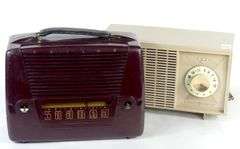 TWO VINTAGE RADIOS