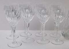 WINE GLASSES AND DECANTERS