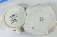 THREE ART DECO ASHTRAYS