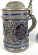 2 SUPERB ANTIQUE GERMAN STEINS
