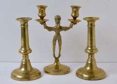 BRASS CANDLESTICKS