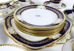 21-PIECE ENGLISH DESSERT SET