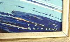 EDWIN MATTHEWS SILKSCREEN