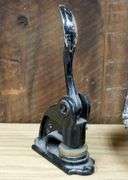 SILVER PLATE, STAMP, LAMP