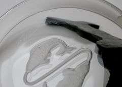 VAL ST. LAMBERT CRYSTAL BOWL