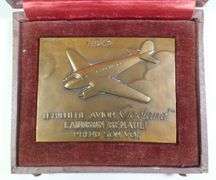 BRONZE PAPERWEIGHT/MEDALLION