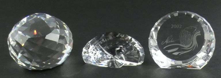 6 SWAROVSKI CRYSTALS