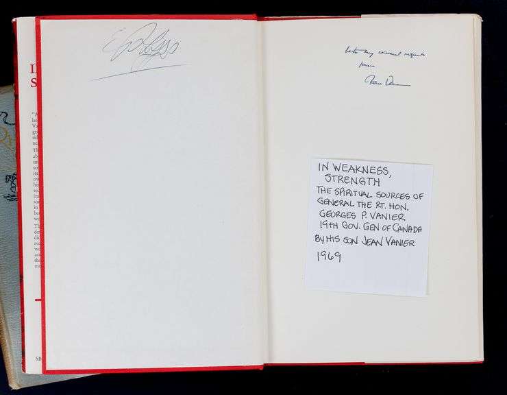 TWO SIGNED VOLUMES BY CANADIAN AUTHORS