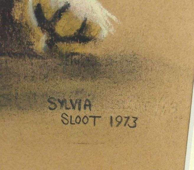 MICHAEL HALLIWELL PRINT & PASTEL DRAWING